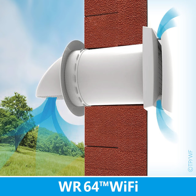 WR 64™ WiFi - Izbová stenová rekuperácia vzduchu s výkonom 64 m³/h.
